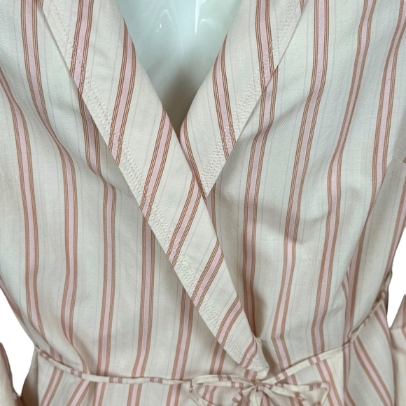 NWT J.Crew Striped Lounge Set - Top XXL / Pants 16 – Rust & Cream Coordinates - Picture 4 of 16